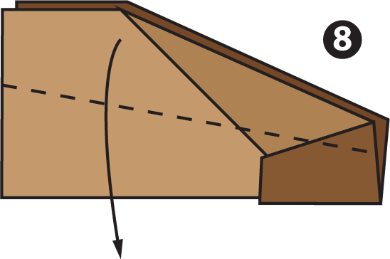 flatter paper plane