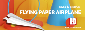 Easy and simple flying paper airplane for everyone