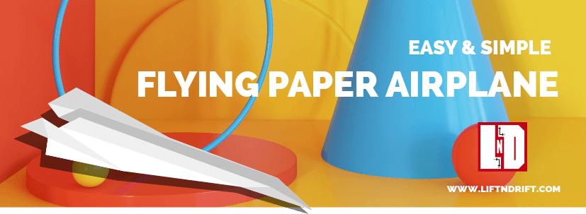 Easy and simple flying paper airplane for everyone