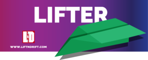 Lifter paper airplane