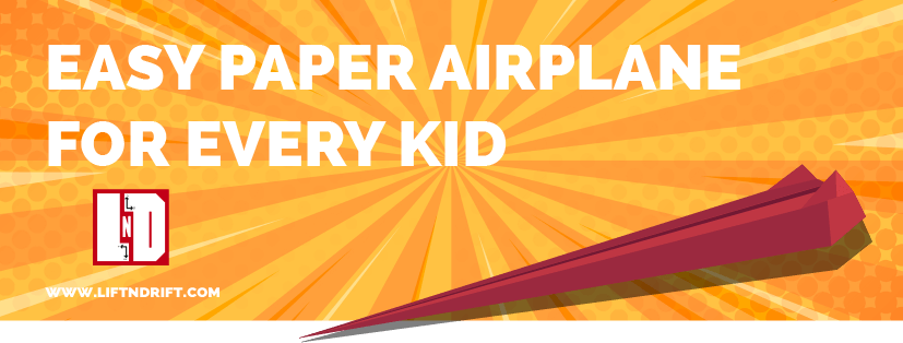 Paper jet for kids