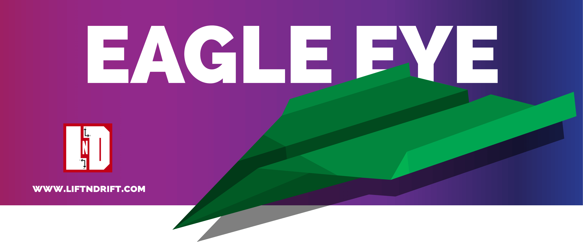 Eagle eye paper airplane