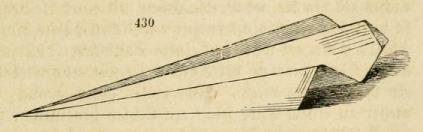 Picture of a paper dart from 1864