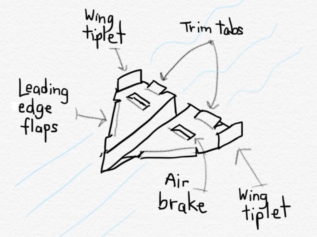 paperplane winglet