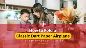 How to Fold a Classic Dart Paper Airplane_ A Step-by-Step Tutorial