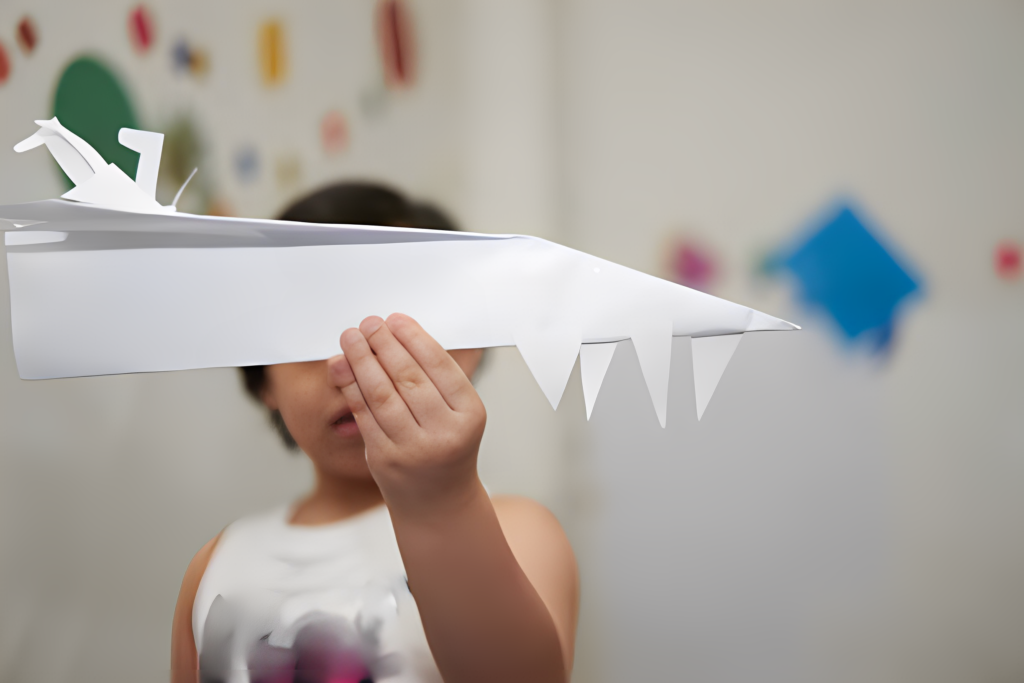 Reinforcing paper airplane for better durability